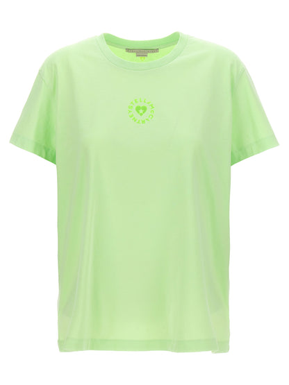 T-shirt bicolore in cotone Stella McCartney