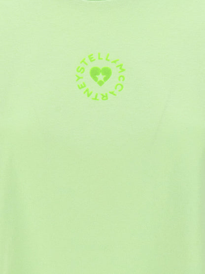 T-shirt bicolore in cotone Stella McCartney