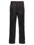 Valentino Garavani Zwarte Casual Broek Van Polyamide