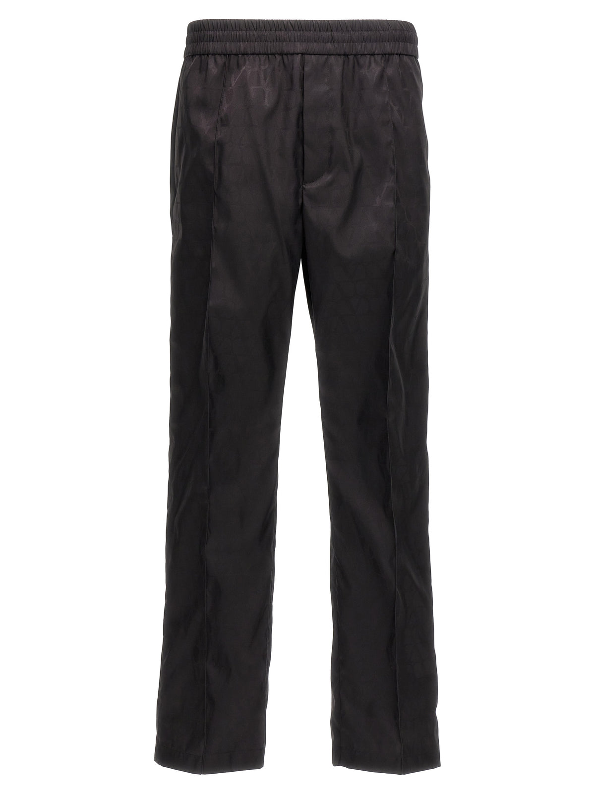 Pantalon décontracté en polyamide noir Valentino Garavani