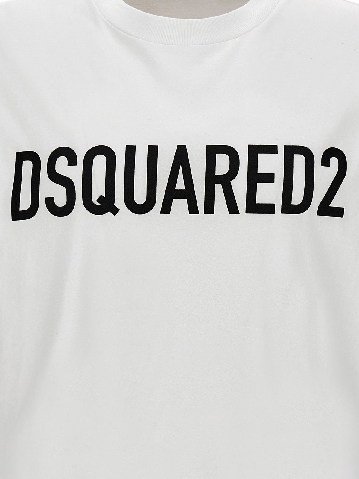 Dsquared² Tvåfärgad T-shirt i Bomull