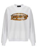 Dsquared² Sweatshirt aus weißer Baumwolle