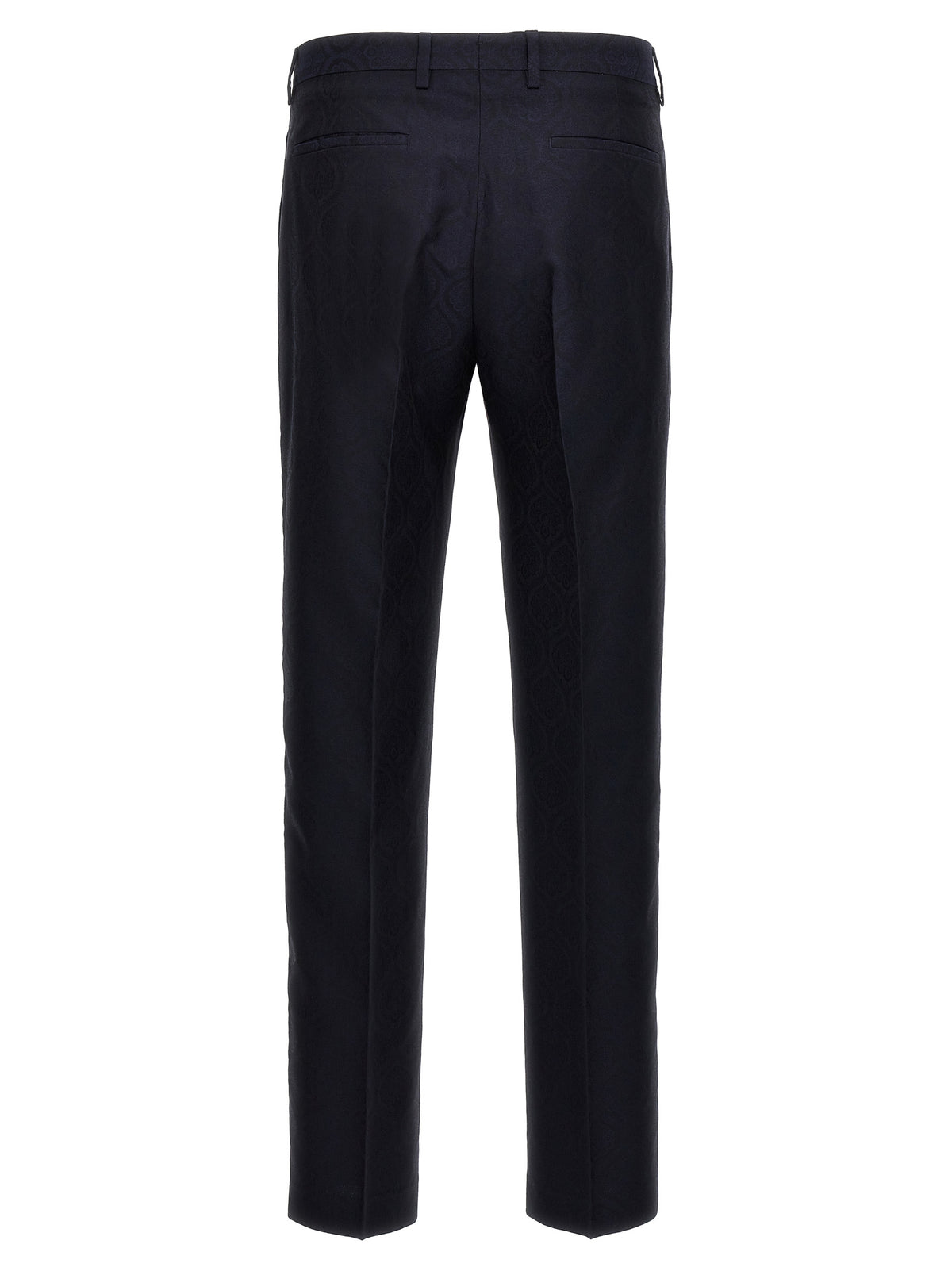 Etro blaue Baumwollhose