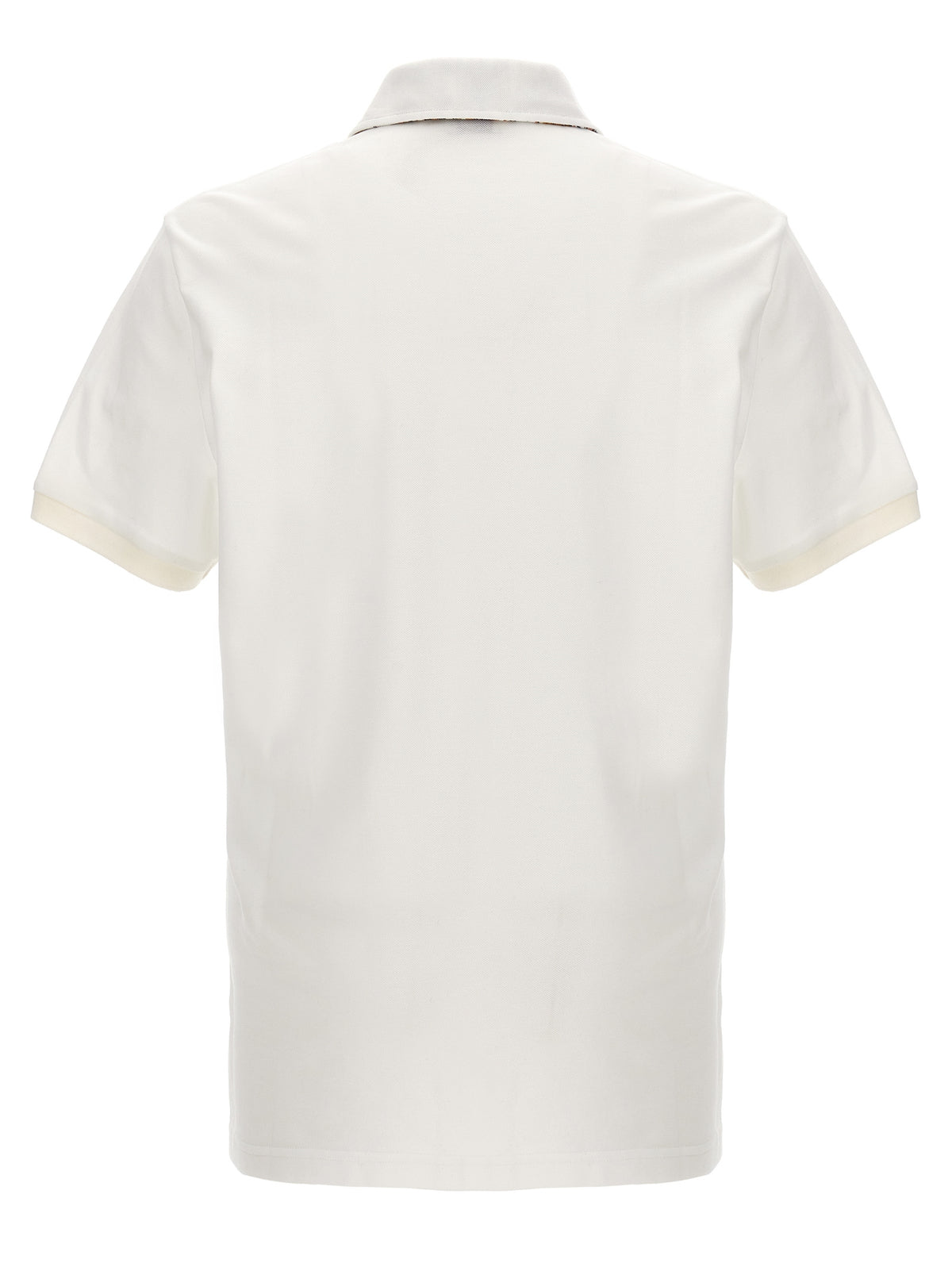 Polo Etro in cotone bianco