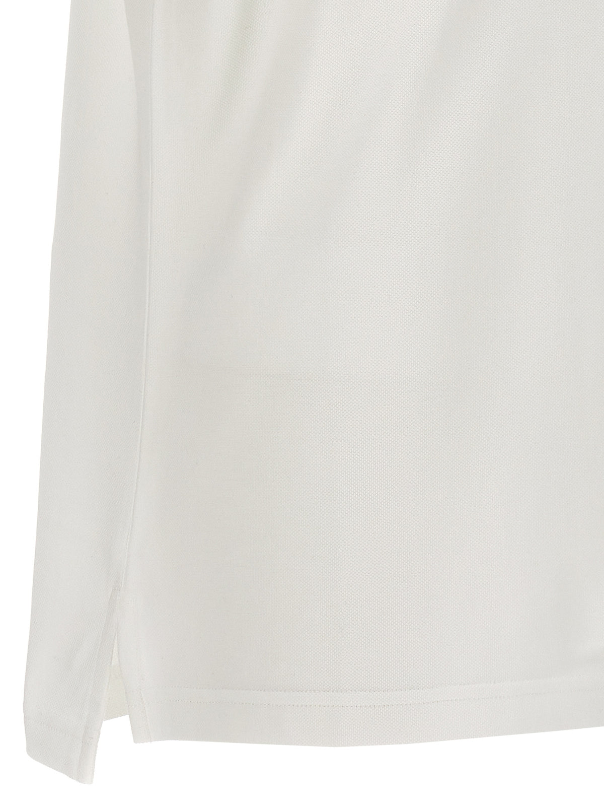 Polo Etro in cotone bianco