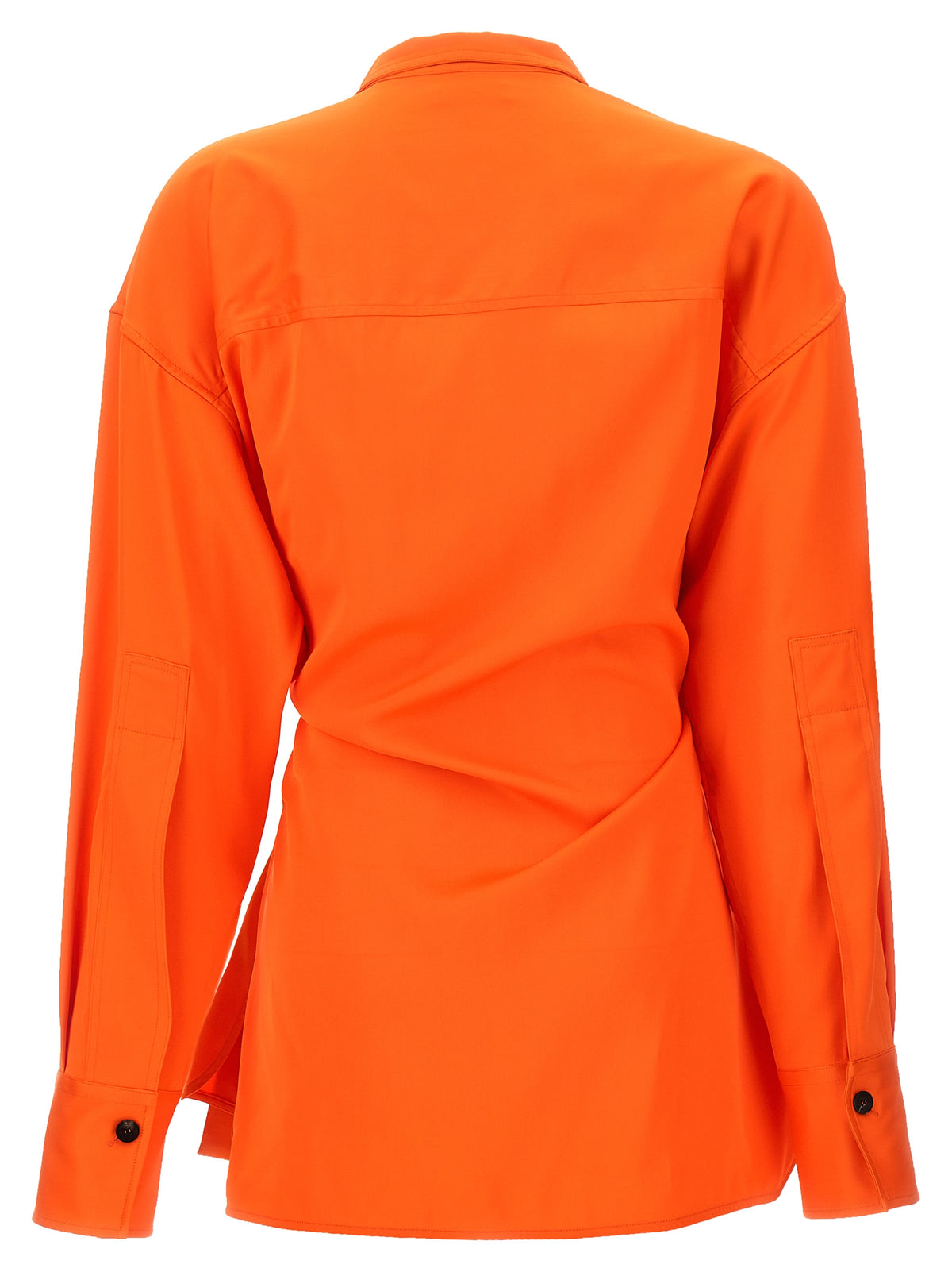 Camicetta in viscosa arancione Ferragamo