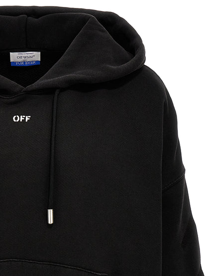 Sweat-shirt Off-White en coton gris