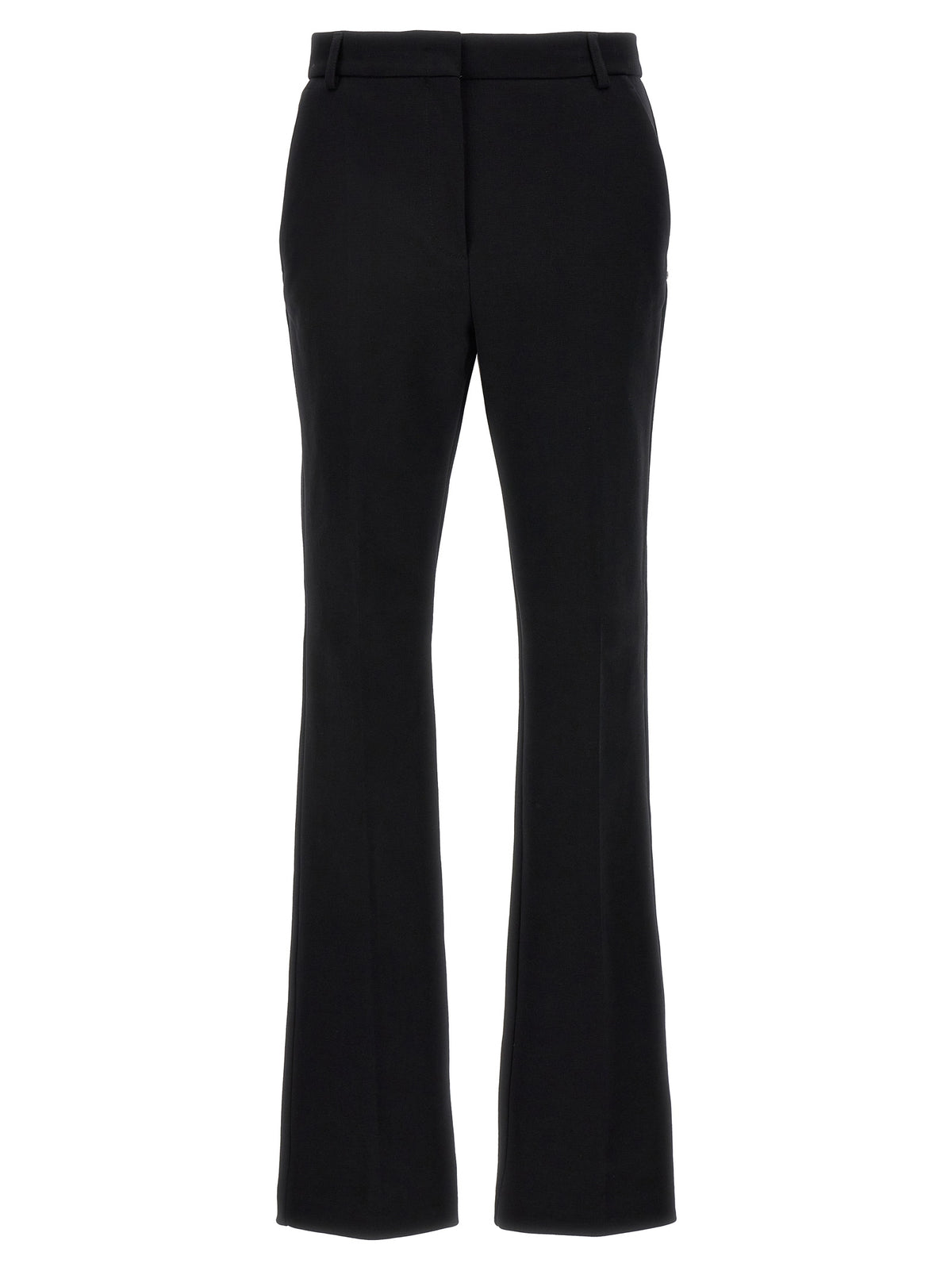 Sportmax Schwarze Freizeit-Baumwollhose