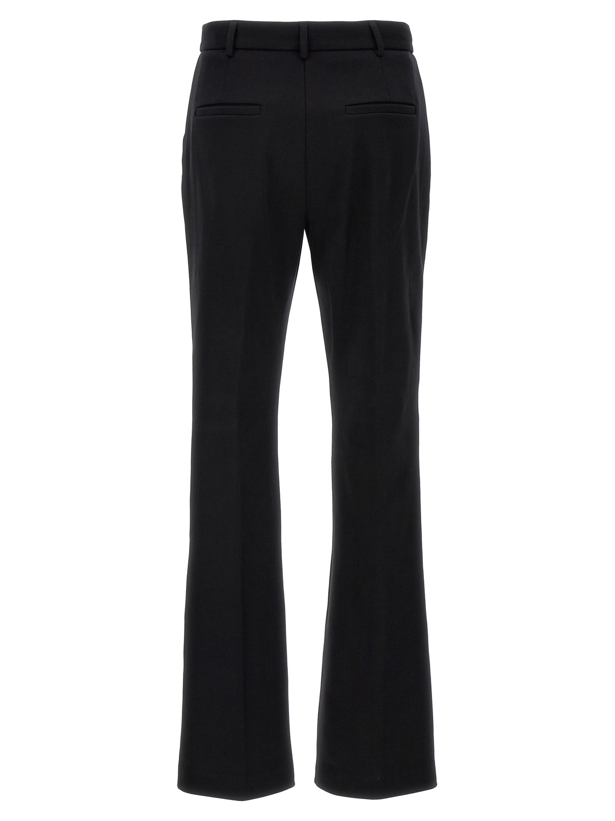 Sportmax Schwarze Freizeit-Baumwollhose