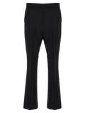 Max Mara svarta cropped byxor i jungfrulig ull