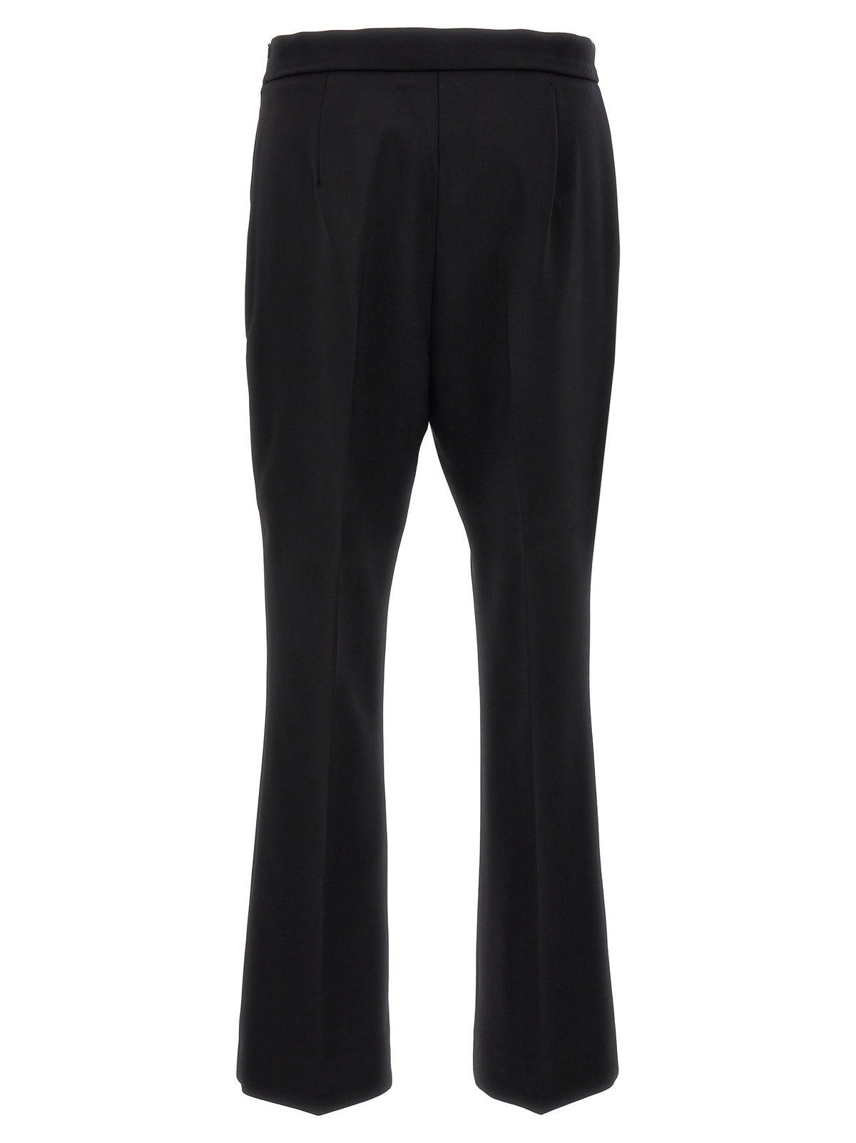 Pantalon court en laine vierge noire Max Mara
