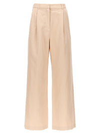 Pantalon décontracté en coton multicolore Loulou De Saison