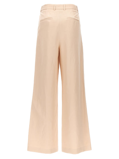 Pantalon décontracté en coton multicolore Loulou De Saison