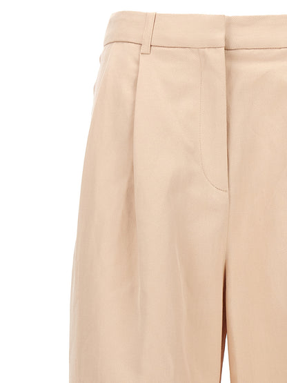 Pantalon décontracté en coton multicolore Loulou De Saison