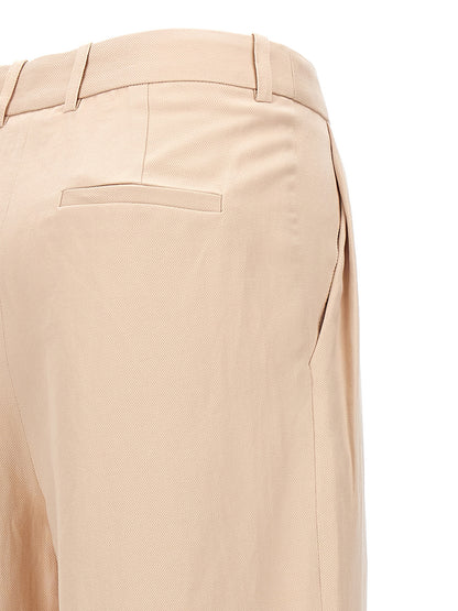 Pantalon décontracté en coton multicolore Loulou De Saison