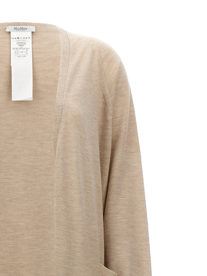 Cardigan Max Mara in cashmere beige