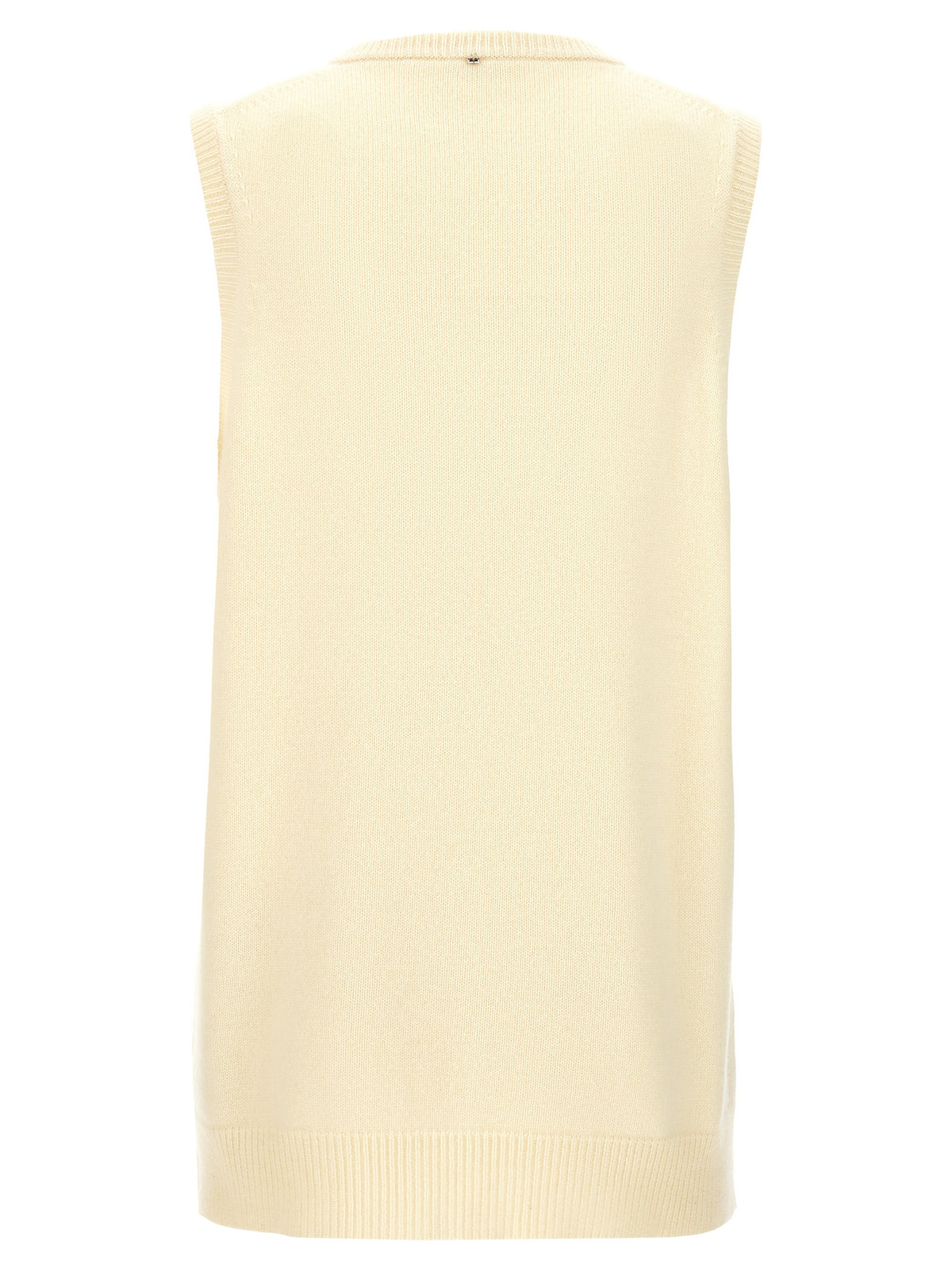 Sportmax mouwloze tweedjas in twee kleuren