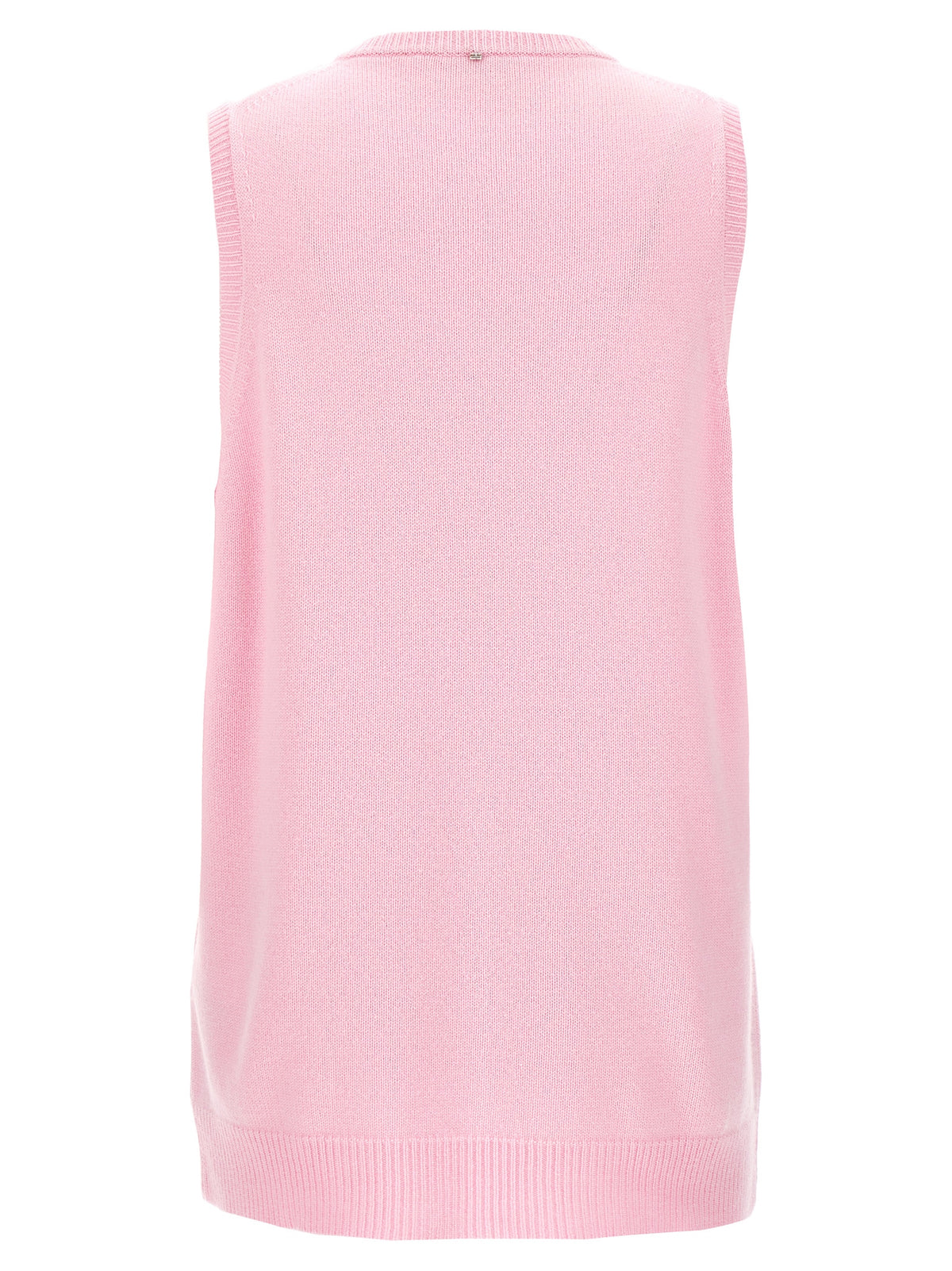 Veste sans manches en laine multicolore Sportmax