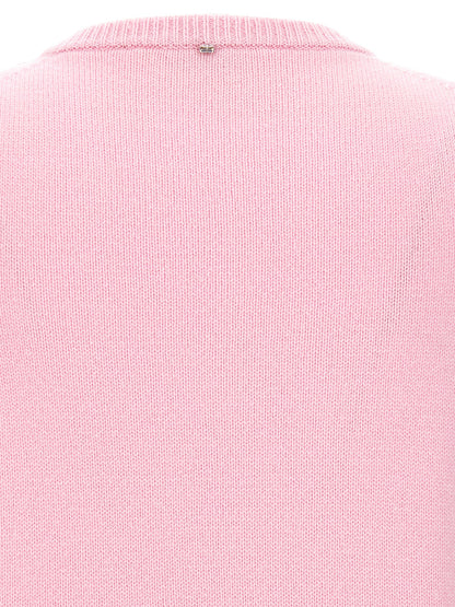Veste sans manches en laine multicolore Sportmax