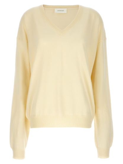 Cardigan bicolore in lana Sportmax