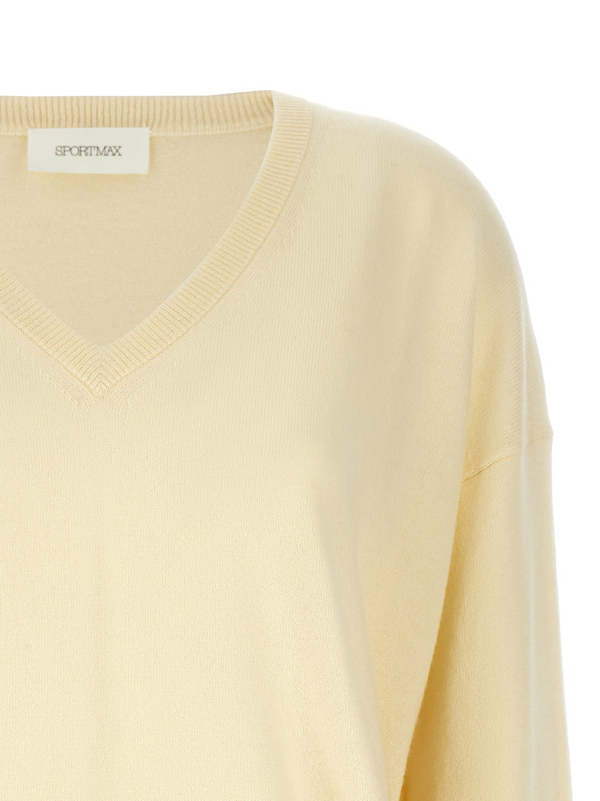 Cárdigan bicolor de lana Sportmax