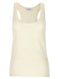 Camisetas sin mangas Max Mara de cachemir blanco