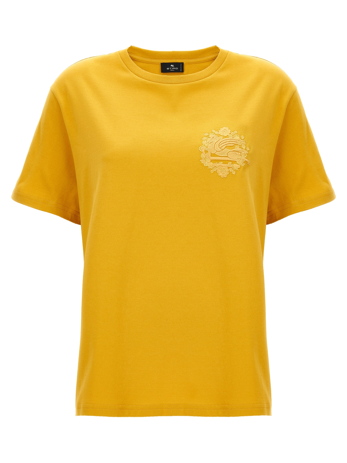 T-shirt Etro in cotone bicolore