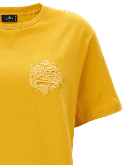 T-shirt Etro in cotone bicolore