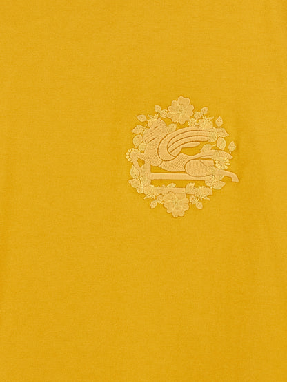 T-shirt Etro in cotone bicolore
