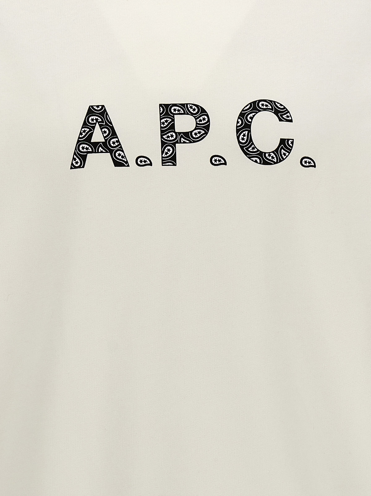 Sweat-shirt bicolore en coton A.P.C.