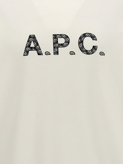 Sweat-shirt bicolore en coton A.P.C.
