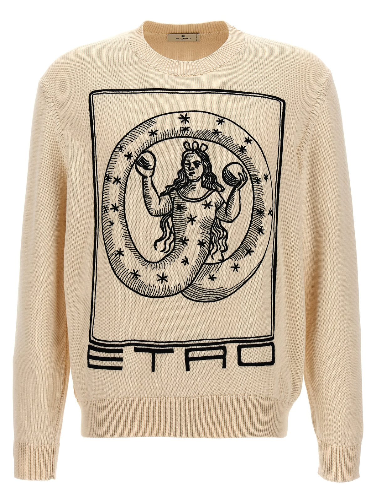 Cardigan Etro in cotone beige