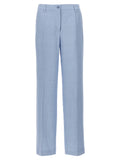 Pantalones informales P.A.R.O.S.H. azules de viscosa