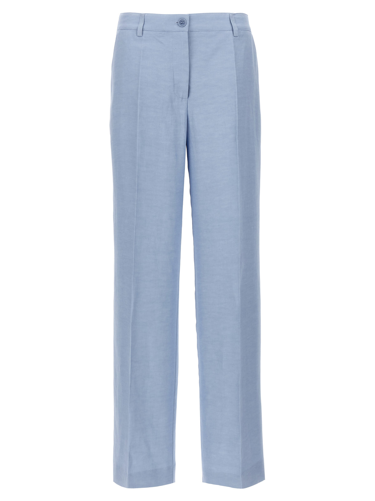 P.A.R.O.S.H. Blauwe Viscose Casual Broek