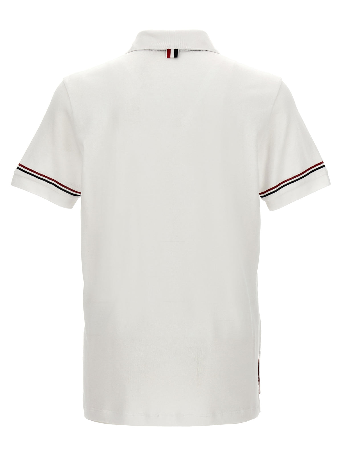 Polo Thom Browne in cotone bianco
