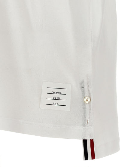 Polo Thom Browne in cotone bianco