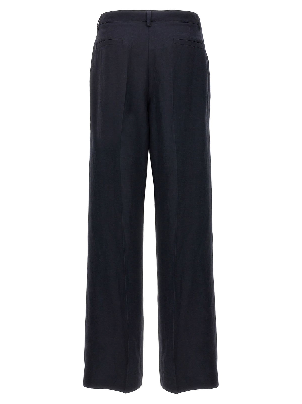 Pantaloni casual P.A.R.O.S.H. in viscosa blu