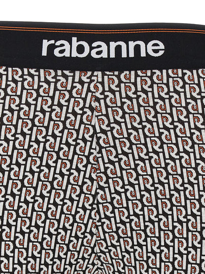 Leggings in viscosa multicolore Paco Rabanne