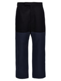Pantalones informales de algodón azul Thom Browne