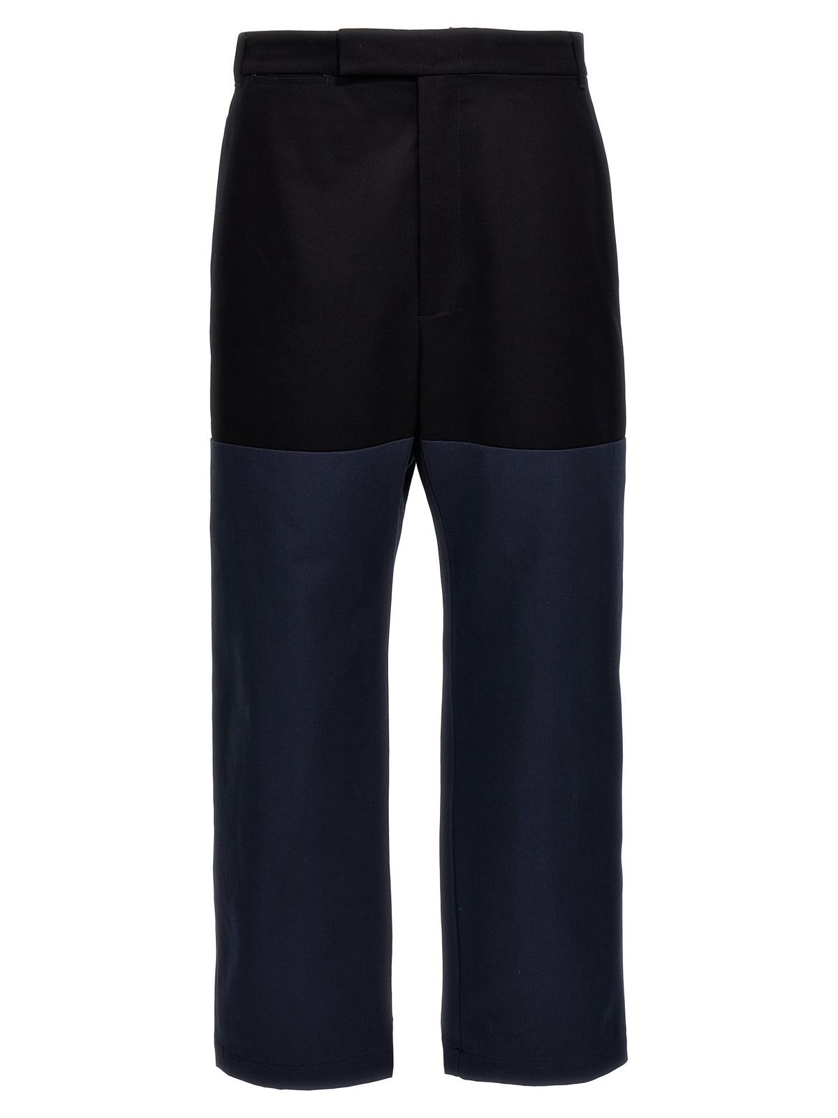 Thom Browne Pantaloni Casual Blu in Cotone