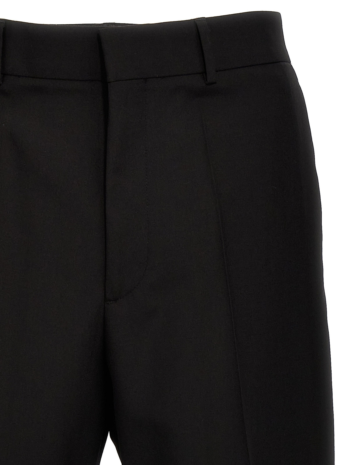 Pantalones de vestir Valentino Garavani de lana virgen negros