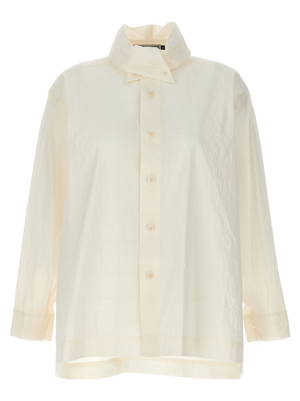 Blouse en fibres blanches Issey Miyake