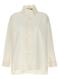 Blouse en fibres blanches Issey Miyake