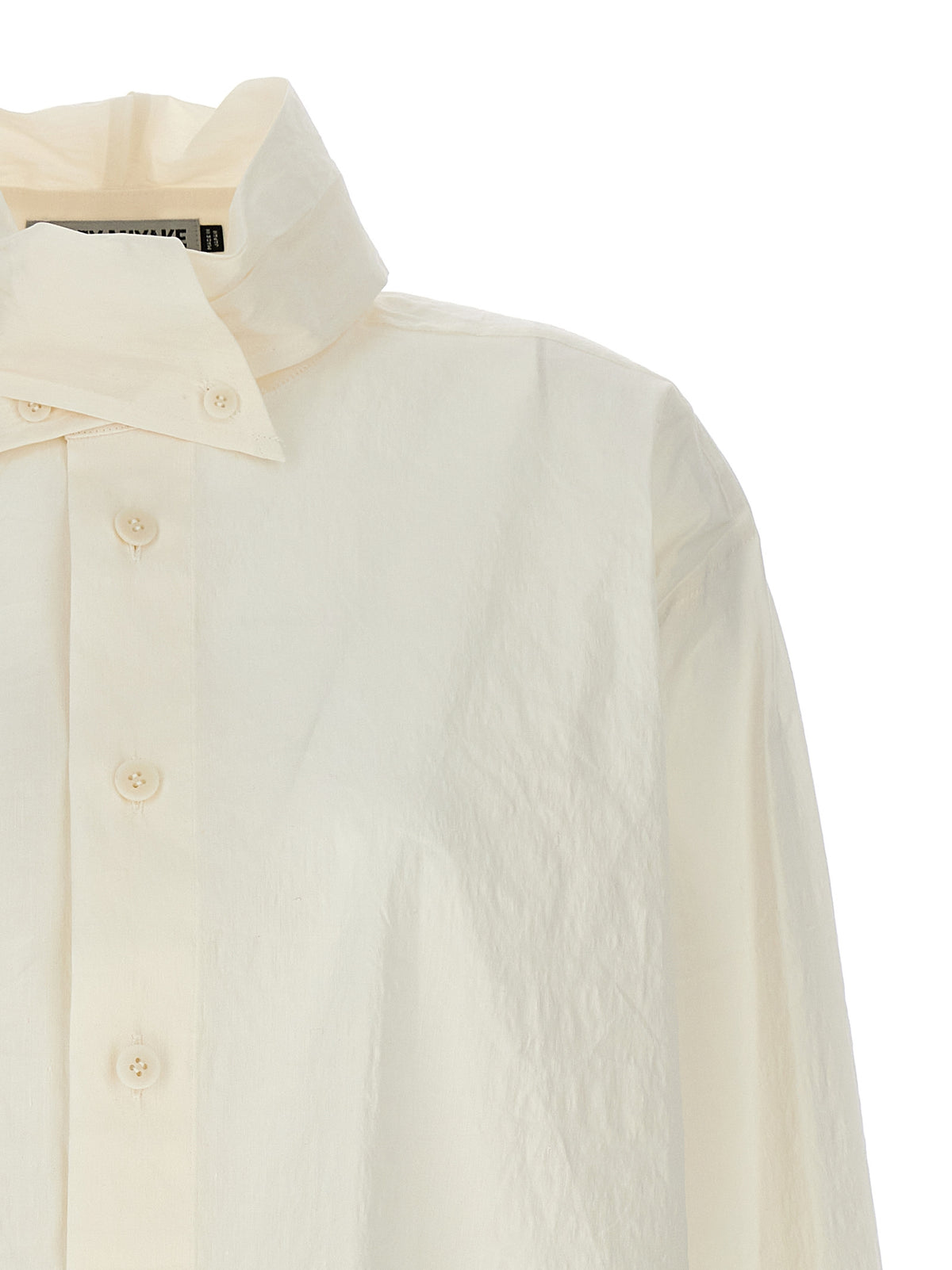 Blouse en fibres blanches Issey Miyake