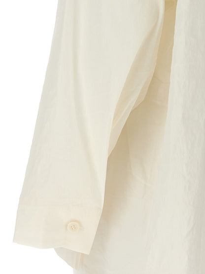 Blouse en fibres blanches Issey Miyake