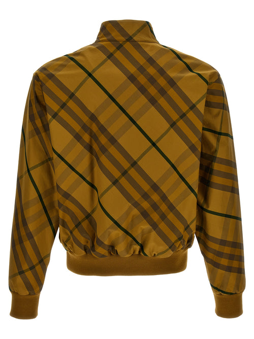 Burberry Bicolor-Bomberjacke aus Baumwolle