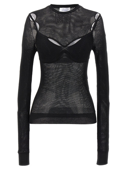 Débardeurs Off-White en viscose noire