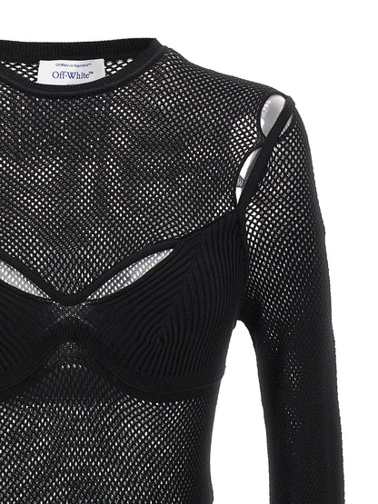 Débardeurs Off-White en viscose noire
