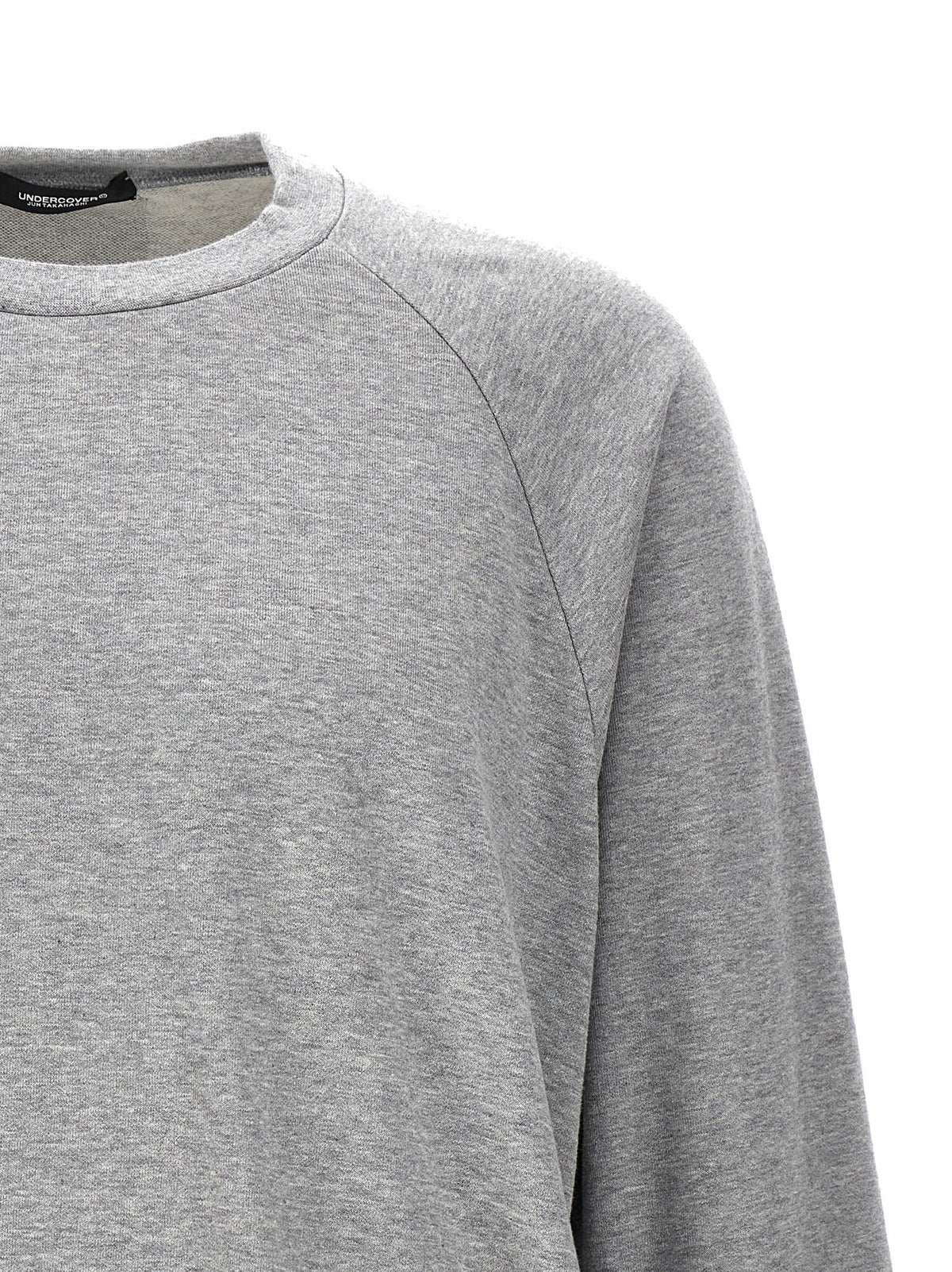 Sweat-shirt en coton gris Undercover