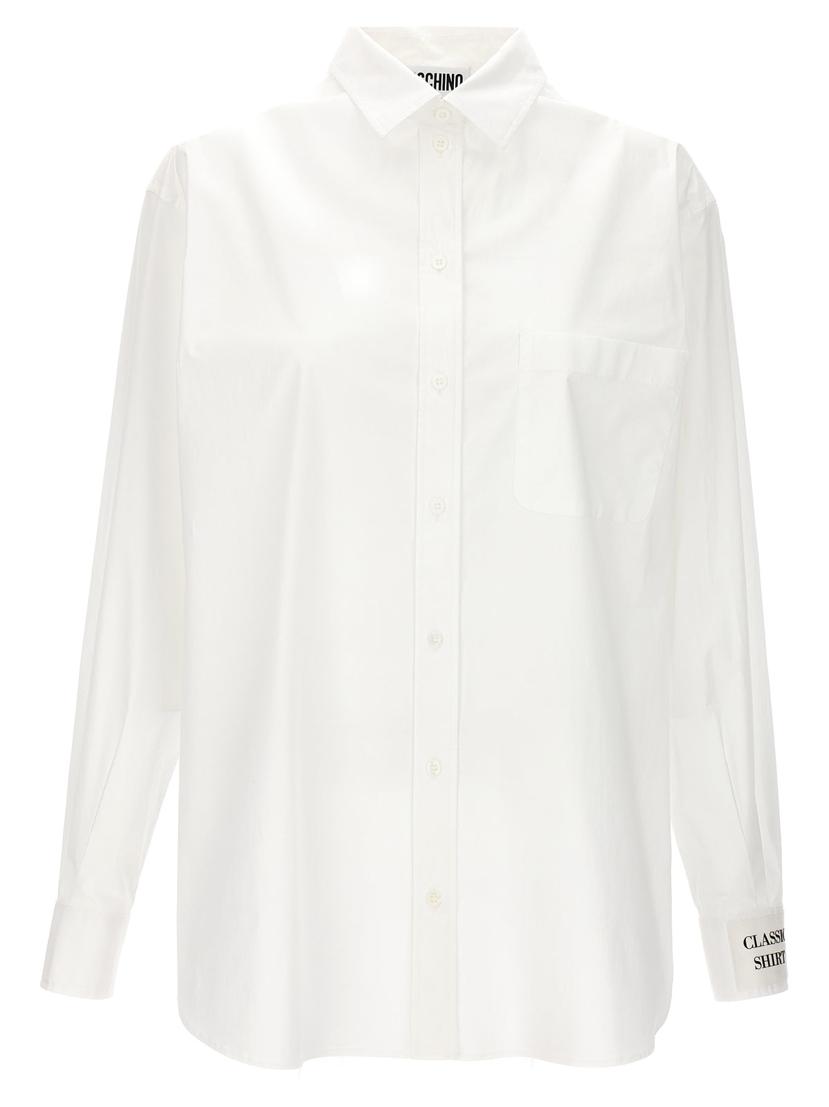Camicia Moschino in cotone bianco